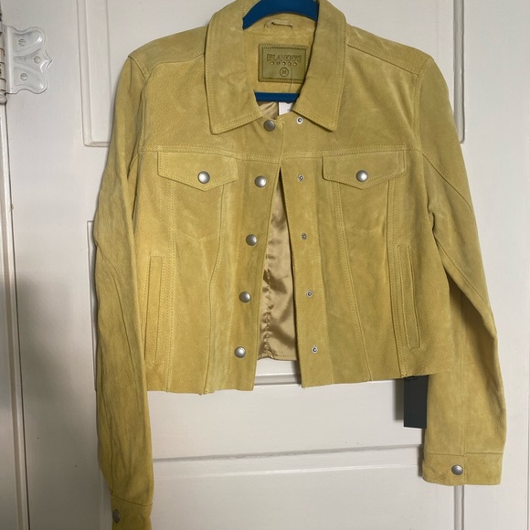 NWT BLANKNYC Suede Cropped Jacket - Picture 3 of 6